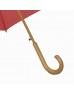 Ahşap Baston Saplı Bordo Promosyon Şemsiye